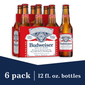Budweiser 6pk12ozB