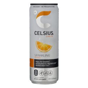 Celsius Orange 12oz