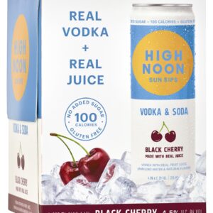 High Noon Blk Cherry 4pk
