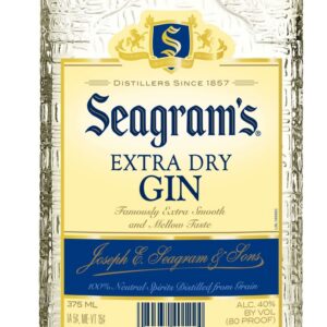 Seagrams XDry Gin 375ml