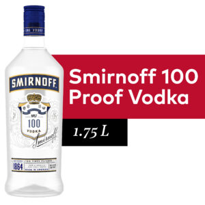 Smirnoff 100Pf Vodka 1.75