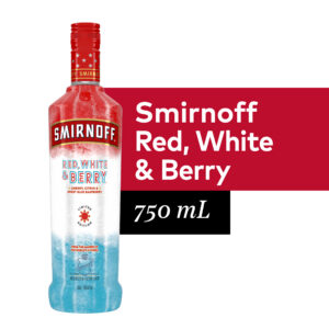 Smirnoff Red Wht Blue 750ml